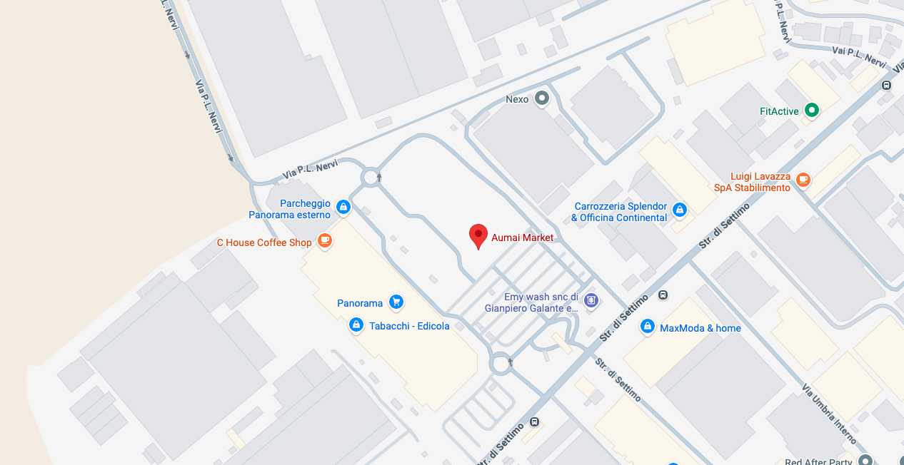 Posizione del negozio Aumai a Settimo Torinese su Google Maps